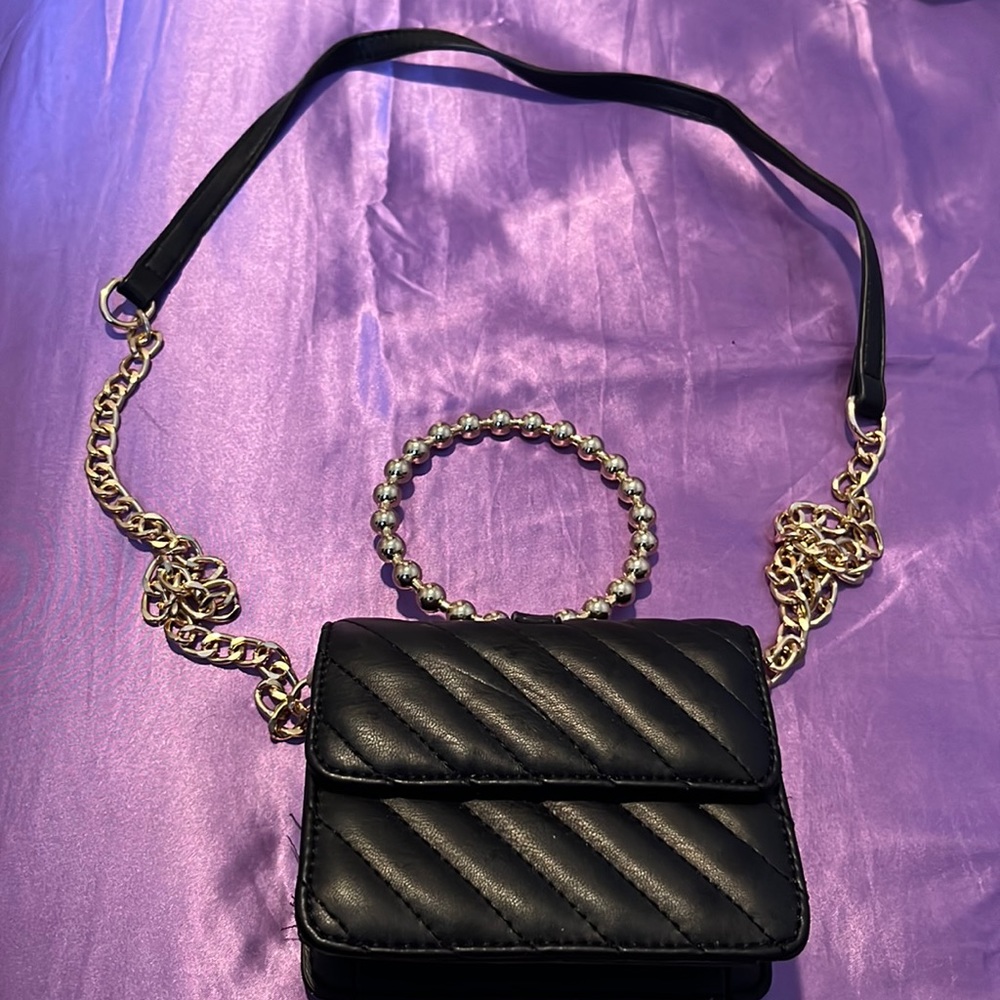 Small black mini bag